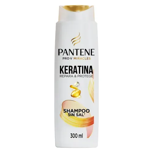 Shampoo Pantene Pro-V Miracles Keratina Repara Protege - 300 ml
