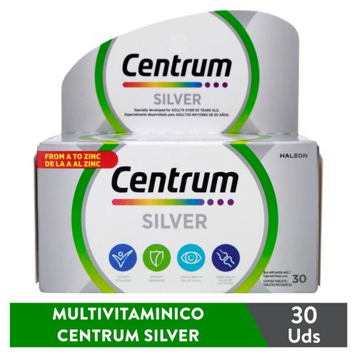 Multivitaminico Centrum Silver - 30 Tabletas
