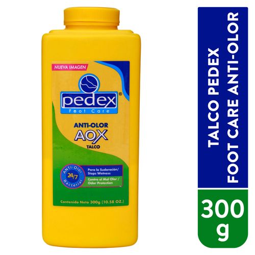 Talco Pies Pedex Anti Olor -300 g