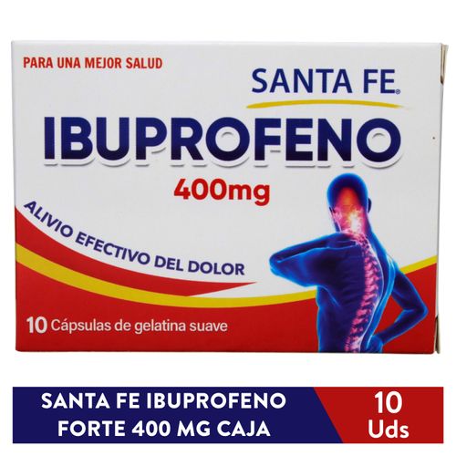 Sf Ibuprofeno Forte Caja X10 Capsulas