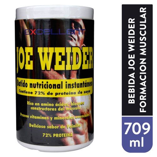 Bebida Joe Weider Formacion Muscul - 709ml-Precio indicado por complementos varios
