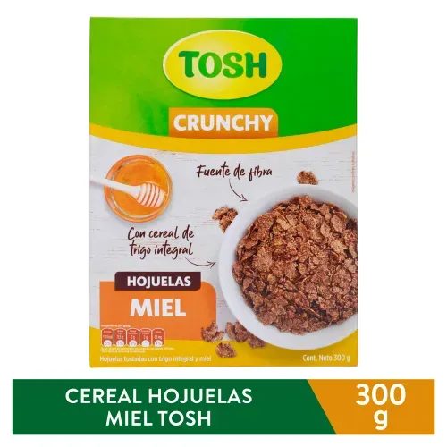 Cereal Tosh Hojuelas Miel 300g