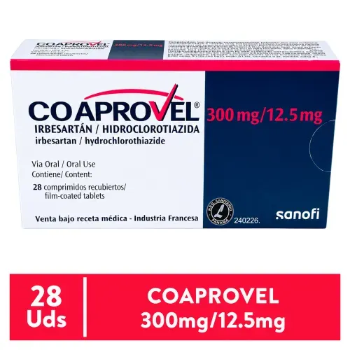 Coaprovel 300 12.5 mg x 28 Comprimidos