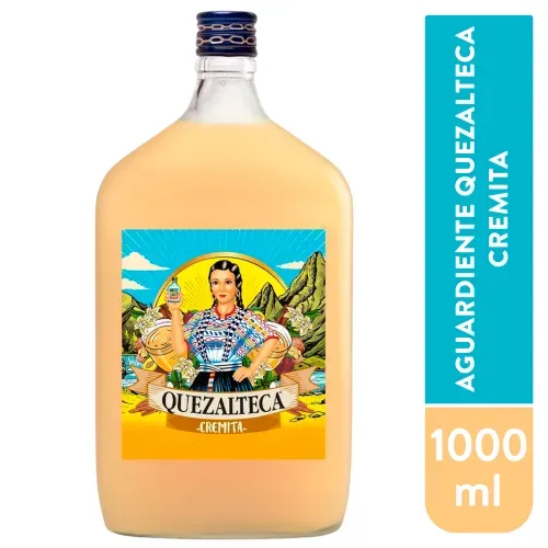 Quezalteca Cremita Aguardiente 1000ml