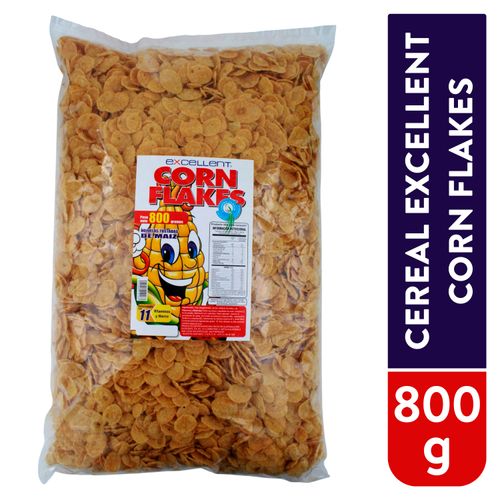 Cereal Excellent Hojuelas Tostadas de Maíz - 800 g
