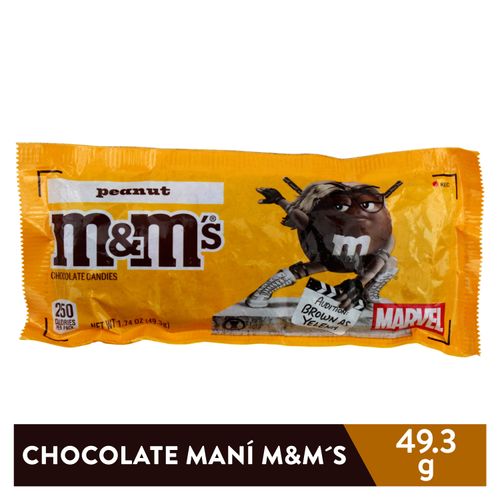 Chocolate M&M's con maní - 49.3 g