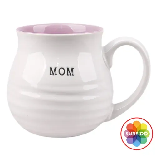 Taza de cerámica Mamá Mainstays - 580 ml