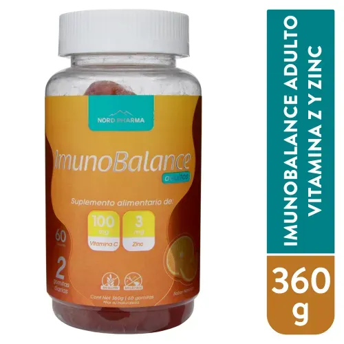 Suplemento alimentario Imunobalance para adultos sabor naranja en gomitas - 360 g
