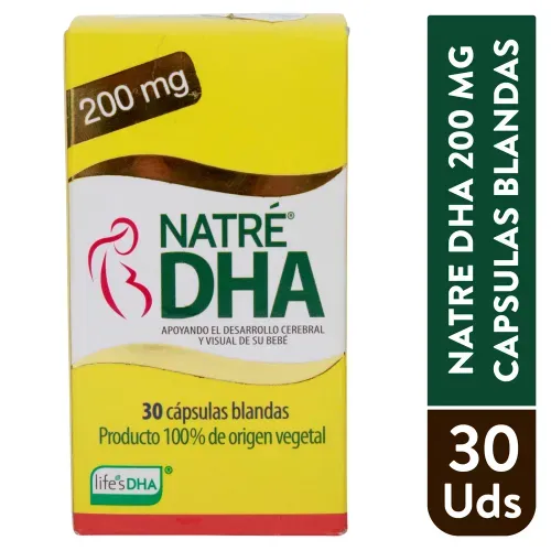 Natre Dh 200 mg x 30 Capsulas Blandas Unidad