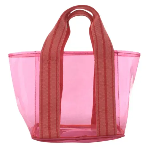 Bolso No Boundaries mini tipo tote transparente