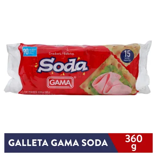 Galleta de soda Gama - 360 g