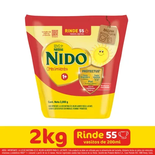 NIDO® 1+ bolsa 2 kg