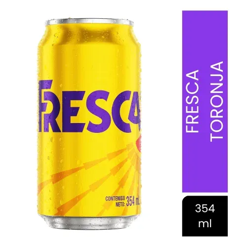 Gaseosa Fresca Sabor Toronja Lata - 354 ml