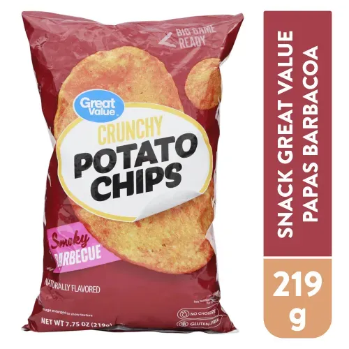 Papas Tostadas Great Value Sabor Barbacoa - 219 g