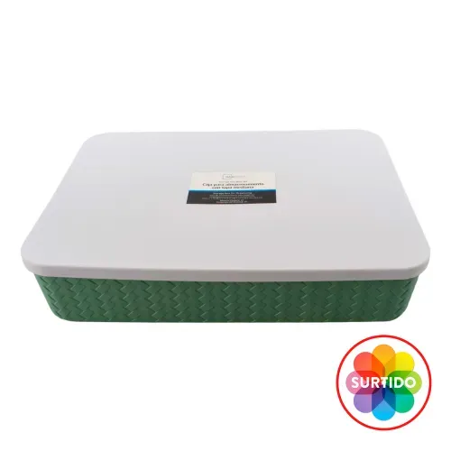 Caja Para Almacenamiento Con Tapa Peque