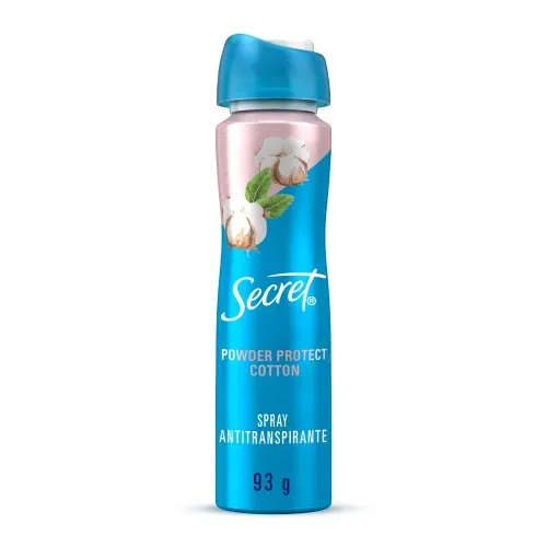 Spray Antitranspirante Secret Powder Protect Cotton Seco - 93 g