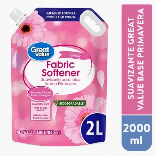 Suavizante Great Value Aroma Primavera - 2000 ml