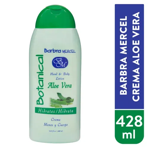 Crema Barbra Mercel Aloe Vera  428 Ml