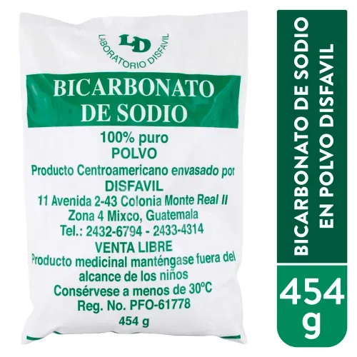 Bicarbonato De Soda Disfavil- 1 Libra