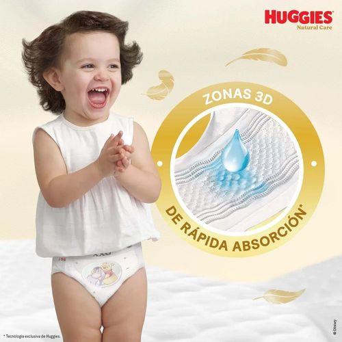 Panal Huggies Nat Care Mega M 40 Ea