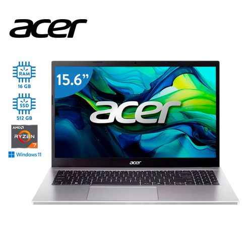 Laptop 15 R7 Acer 16gb 512gb Wh11