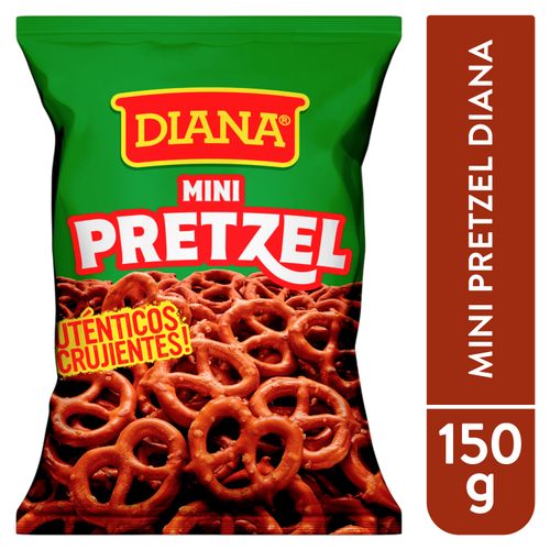 Mini Pretzel Diana  Autenticos Crujientes - 150 g