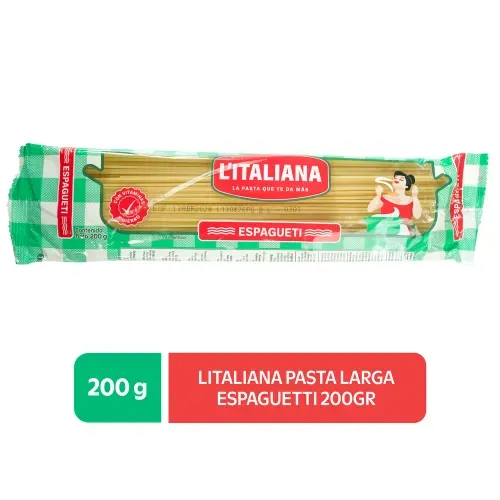Pasta L'Italiana espaguetti - 200 g