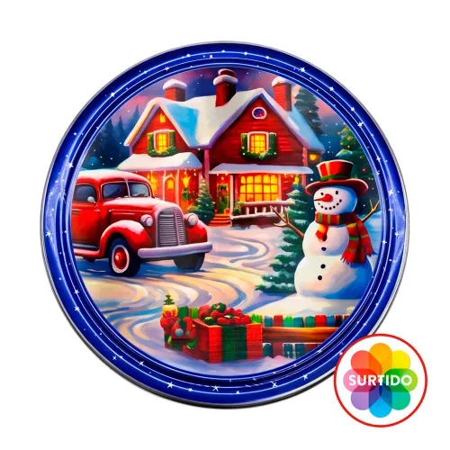 Galleta Great Value Navideñas En Lata - 340 g