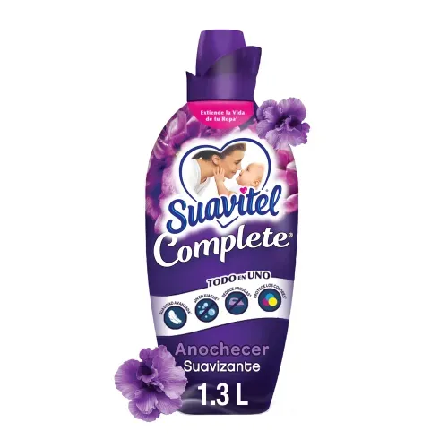 Suavizante de Telas Suavitel Complete Anochecer - 1.3 L