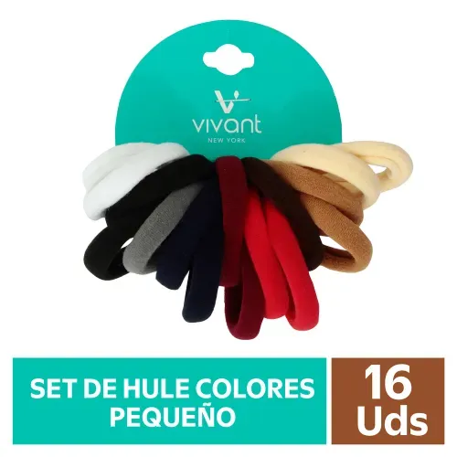 Set De Hule Vivant De Colores Tamaño Pequeño