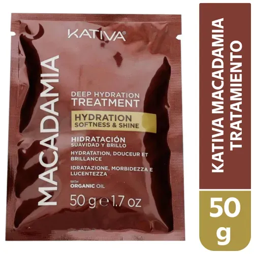 Tratamiento Para Cabello Kativa Macadamia -50 g