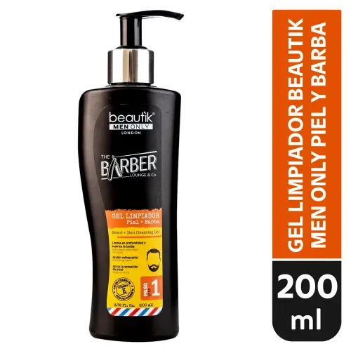Men Only Gel Limp Rostro Y Barba 200 Ea