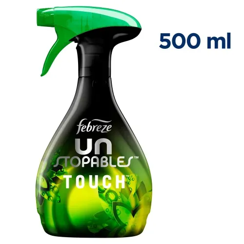 Ambientador Spray Febreze Unstopables Touch Paradise Aroma Frutal Fresco - 500 ml