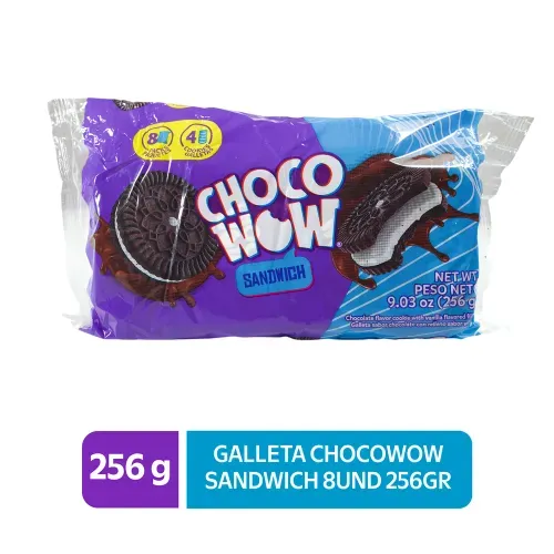 Galleta ChocoWow Sandwich - 256 g