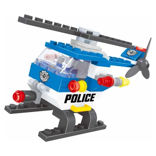 Helicoptero Policial - 68 Pzas