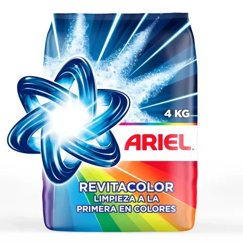 Detergente Polvo Ariel Revitacolor - 4 kg