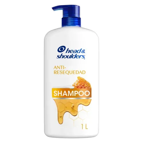 Shampoo Head & Shoulders Anti-Resequedad Nutrición Diaria Miel Aceites y Esenciales - 1000 ml