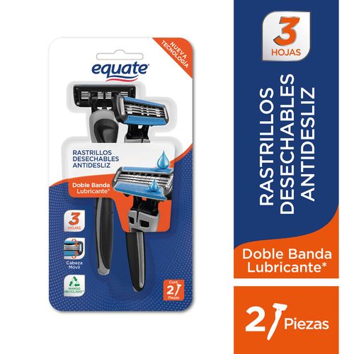 Rasuradora Desechable Equate Hombre 2pz