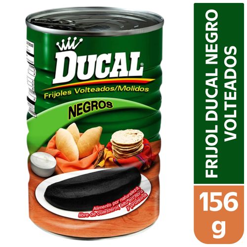 Frijol Ducal Negro Volteados - 156gr