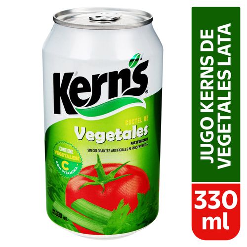 Jugo Kerns De Vegetales Lata - 330ml