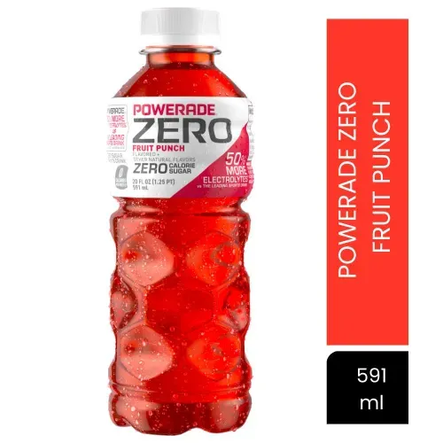 Bebida Hidratante Powerade Zero Fruit Punch -591 ml