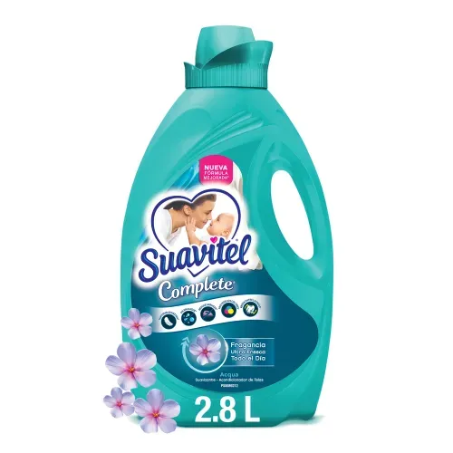 Suavizante De Telas Suavitel Complete Acqua - 2.8L