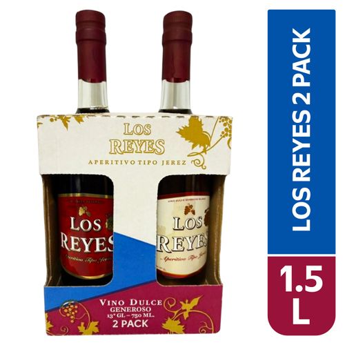 Vino Reyes Blanco y Tinto Duopack - 1500 ml