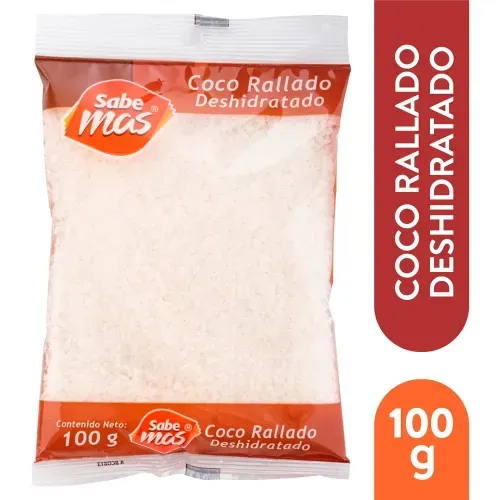 Coco Rayado Deshidratado Sabemas - 100 g