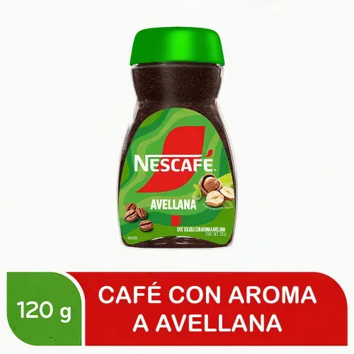 Café Nescafé sabor avellana - 120 g