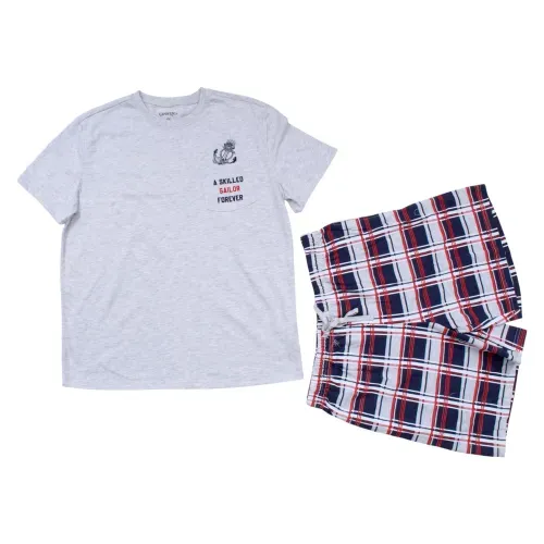 Set Pijama Short Pets Caballero