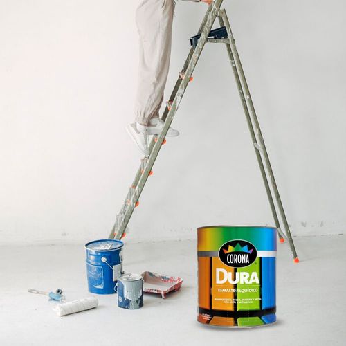 Pintura Corona Dura Aceite Caoba 1 4