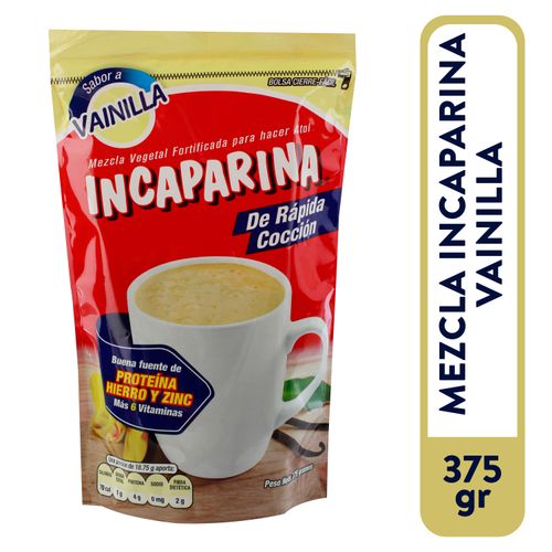 Mezcla Incaparina Atol Vainilla - 375 g