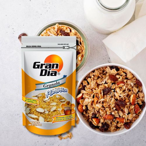 Granola Gran Día con almendras -380 g
