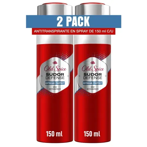 Spray Antitranspirante Old Spice Extreme Protect 2 Uds - 93 g / 150 ml c/u